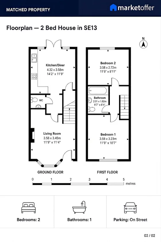 MarketOffer property summary — page 2 floorplan